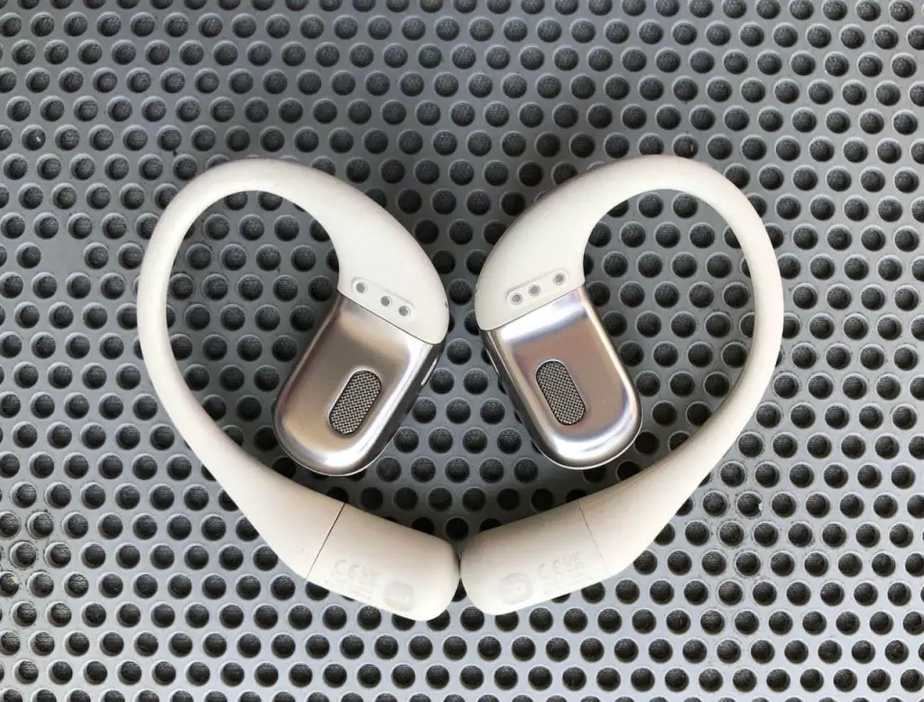 Detailed view of the driver used in Openfit open-ear earbuds