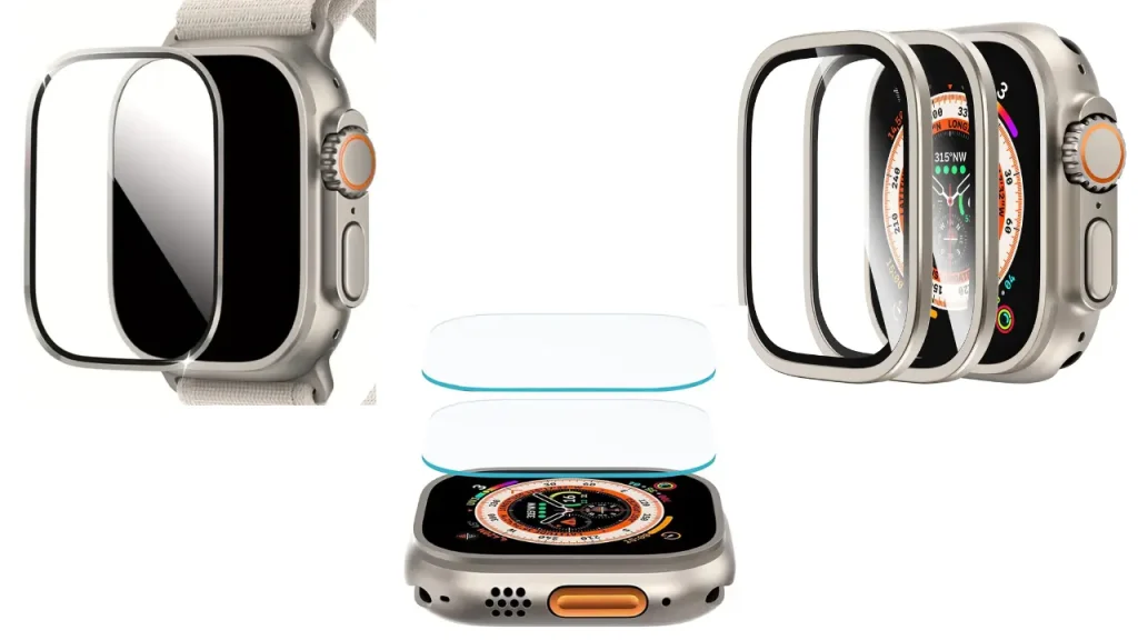 Apple Watch Ultra 2/Ultra tempered glass screen protectors
